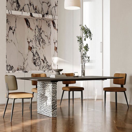 Winifred Dining Table, Sintered Stone - Image 5