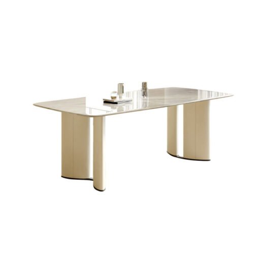 Trish Dining Table, Marble - Image 5