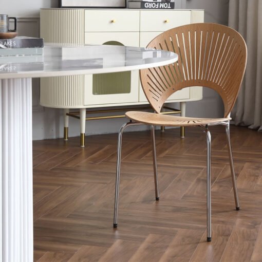 Madge Margaret Round Dining Table, Sintered Stone - Image 3