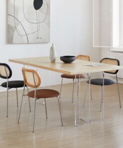 Kamaria Dining Table, Solid Wood