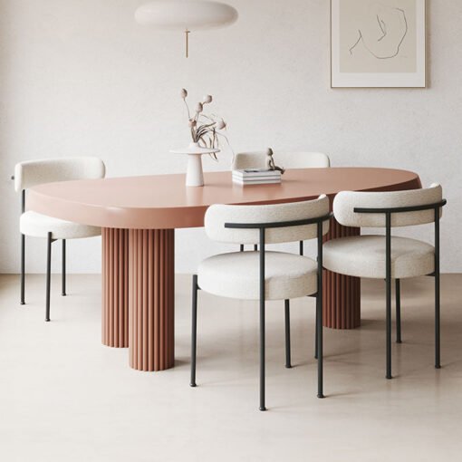 Tammy Dining Table, Brown - Image 2