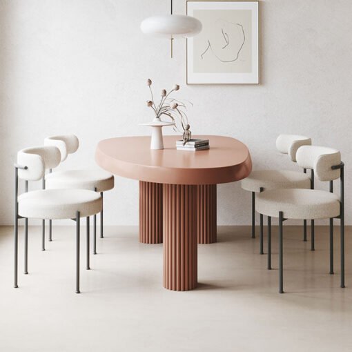 Tammy Dining Table, Brown - Image 3
