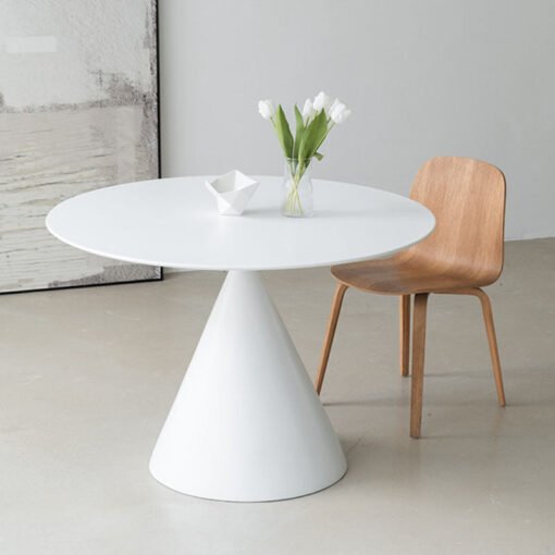 Calvin Cone Round Dining Table, Black - Image 3