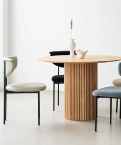 Ivar Round Dining Table, Wood