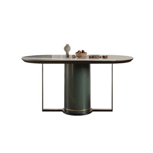 Sibyl Dining Table, Marble Top - Image 5