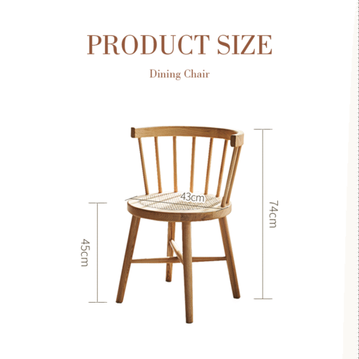 Leocadia Solid Wood Dining Table - Image 7