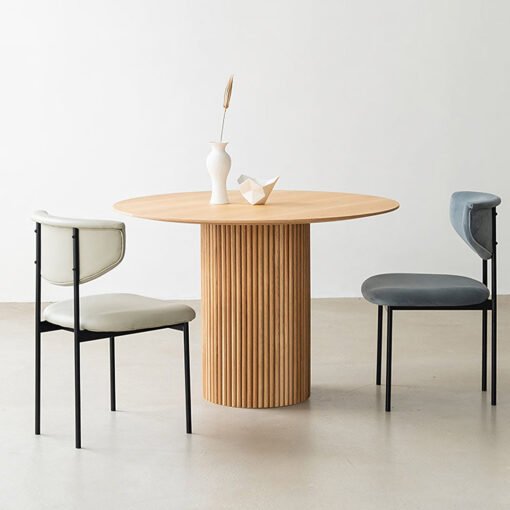 Ivar Round Dining Table, Wood - Image 3