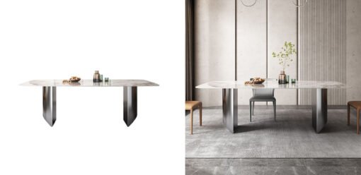 Astrid Dining Table, Sintered Stone - Image 8