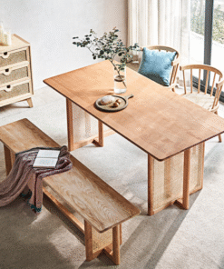 Leocadia Solid Wood Dining Table
